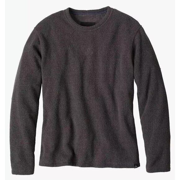 Prana Sherpa Crew Gray Sweatshirt Style #M2SHER311 Size 2XL Men’s - Picture 1 of 9